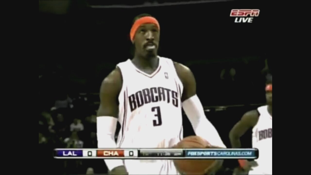Gerald Wallace 17 Points 4 Ast Vs. Lakers, 2009-10.