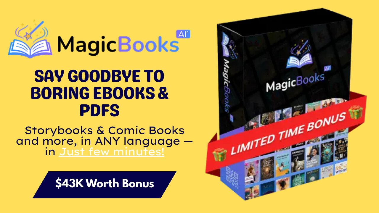 MagicBook AI Review | Create Interactive Books in Minutes! | #MagicBookAIReview