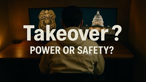 "Trump’s D.C. Police Takeover: Power Grab or Public Safety?"