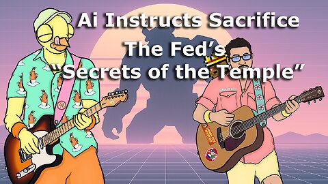 Ai Instructions for SACRIFICE, Trump and the FEDS "Secrets of the Temple", Ghislaine pardon