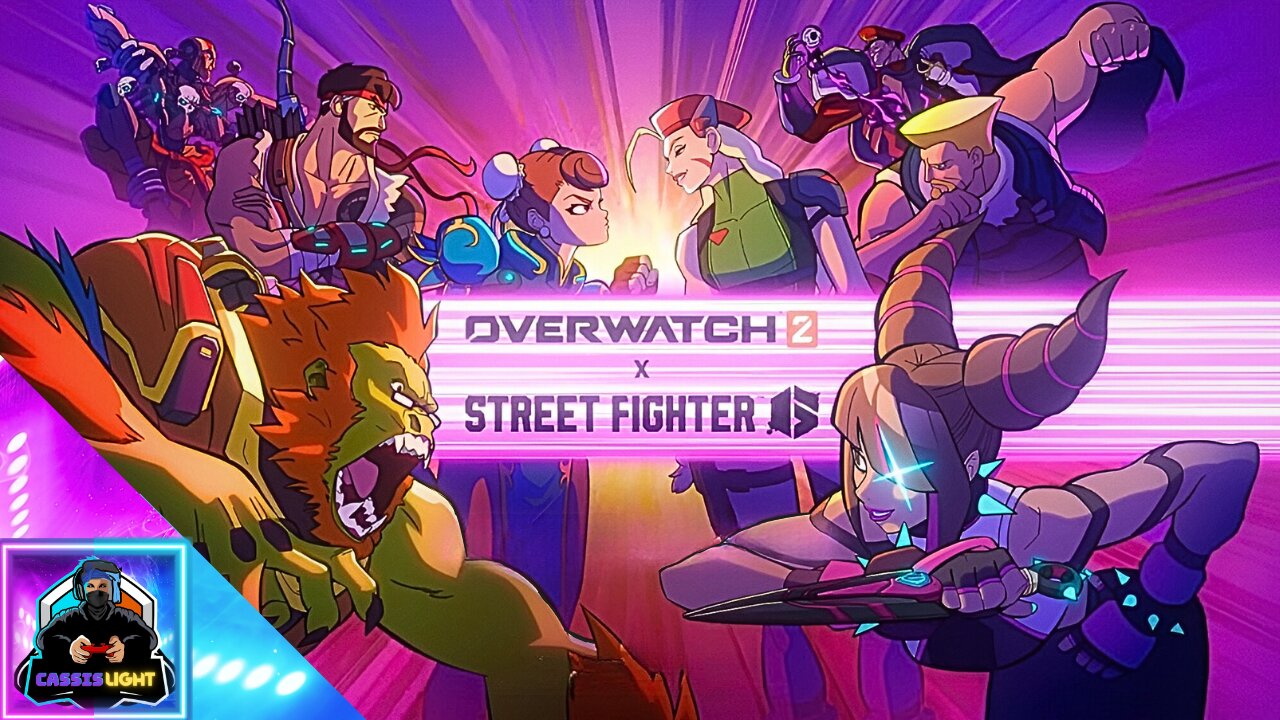 OVERWATCH X STREET FIGHTER 6 - COLLABORATION ANIMATION TRAILER