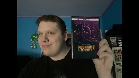 Unboxing FNAF Movie DVD