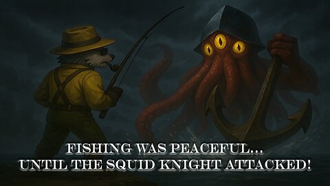 Fishing Was Peaceful… Until the Squid Knight Attacked! - Nice Day for Fishing Ep. 3