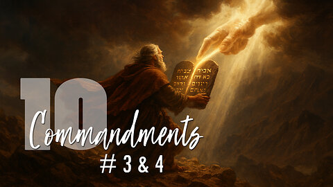 10 Commandments # 3& 4