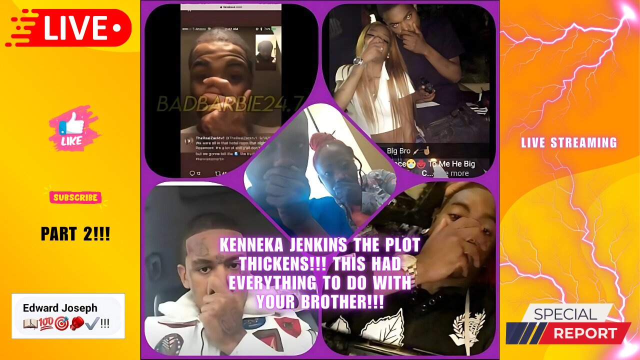 Kenneka Jenkins the plot thickens!!! This had everything to do with your brother!!! Part 2!!!