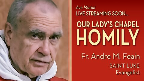 Feast of Saint Luke, Evangelist - October 18, 2025 - OLC HOMILY