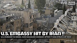 E2104: Iranian Missile Strike Damages US Embassy in Tel Aviv 6/16/25