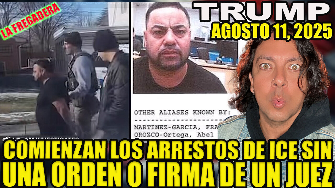 COMIENZAN LOS ARRESTOS DE ICE SIN UNA ORDEN O FIRMA DE UN JUEZ