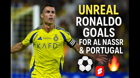 Ronaldo's Most INSANE Goals for Al Nassr & Portugal – You’ve Never Seen These! 🔥⚽