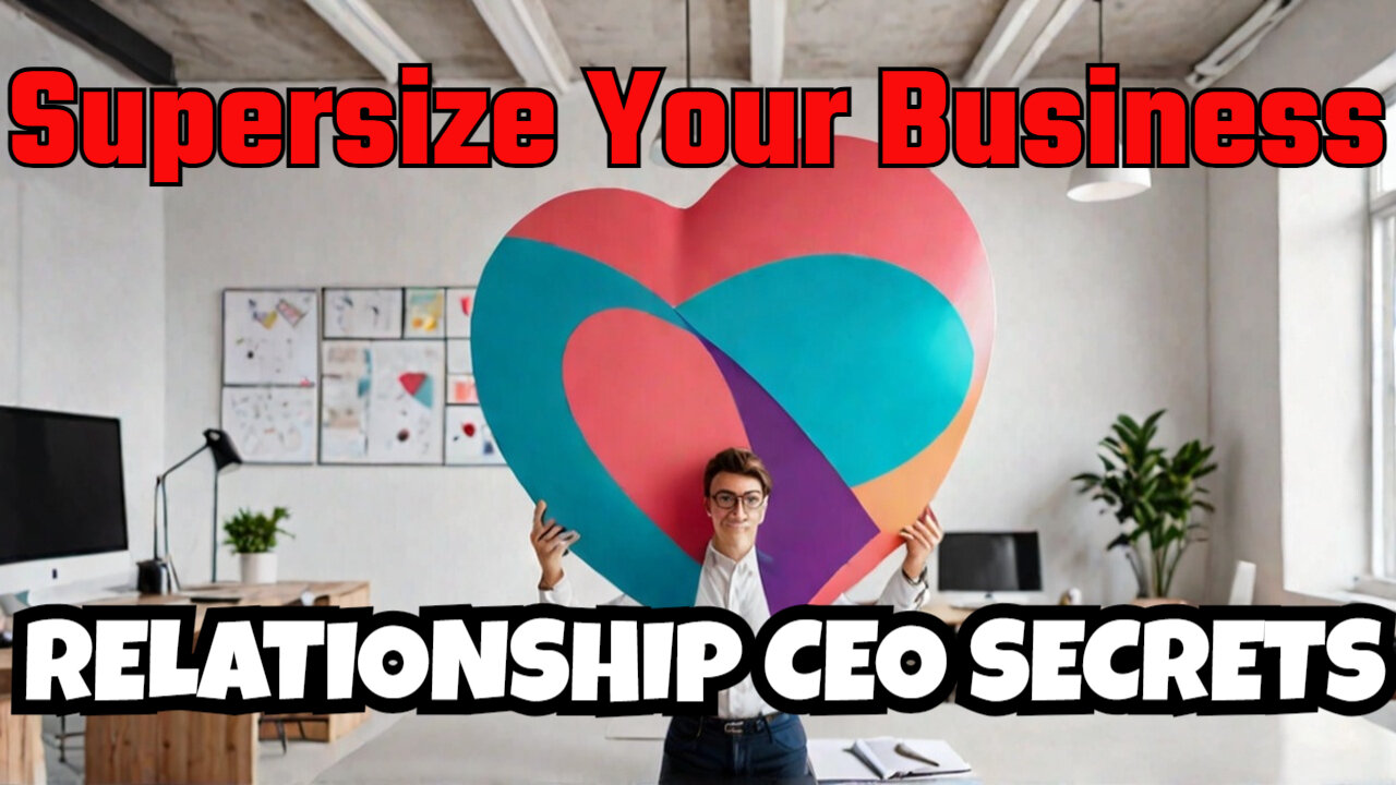 Do You Use The CEO Of Relationships To Supersize Your Business?