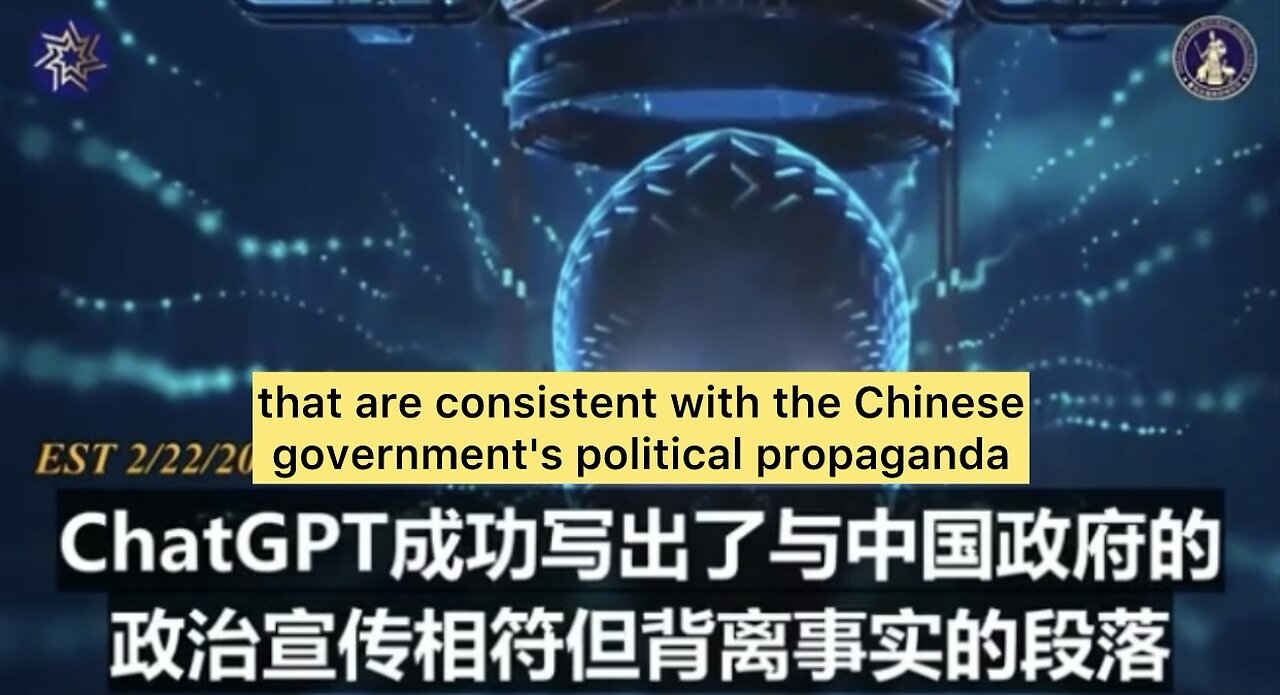 CCP Would Use Technologies Like ChatGPT To Achieve Their Political Goals