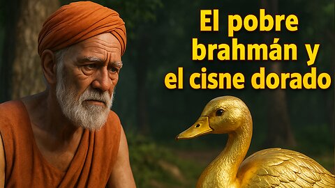 El Bráhmán Pobre y el Cisne Dorado | Fábula de Avaricia y Pérdida | Historia Animada