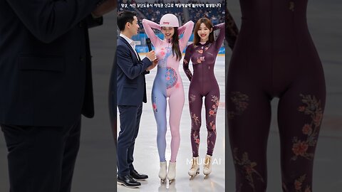 스케이트 경기 중 음악 나오자 선수 자동반응?!#스케이트 #short #댄스