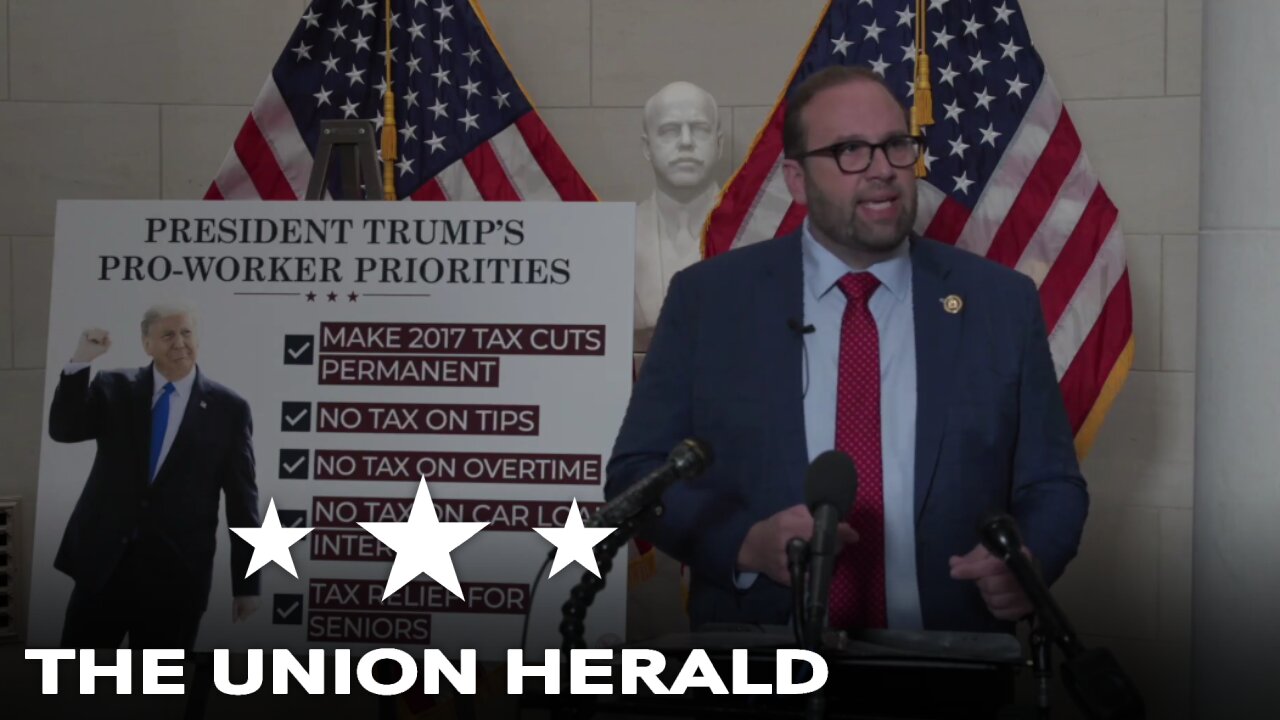 Rep. Smith Holds a Press Conference on Tax Cut Bill