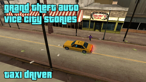 GTA: Vice City Stories | Side Activities: Jobs – Taxi Driver