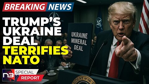🚨BREAKING: Trump's Secret Ukraine Deal That Has NATO Leaders Panicking Behind Closed Doors