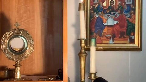 BVM, Mother of the Church; adoration, homily on being accountable