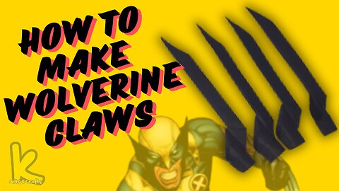 Make Wolverine Claws with Paper | Easy Origami DIY for Marvel Fans!