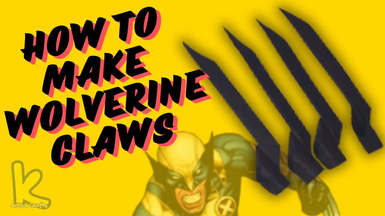Make Wolverine Claws with Paper | Easy Origami DIY for Marvel Fans!