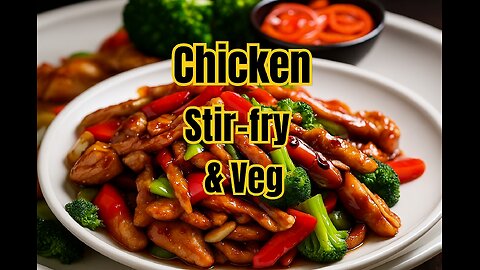 Quick & Delicious Stir-Fried Chicken with Mixed Vegetables🍗🥦⏱️
