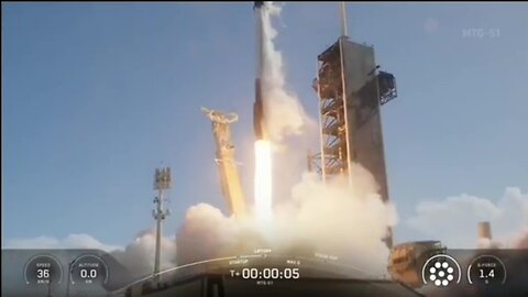 🚀 SpaceX Falcon 9 Launches MTG-S1 Satellite! Stunning Landing on Drone Ship! 🌍