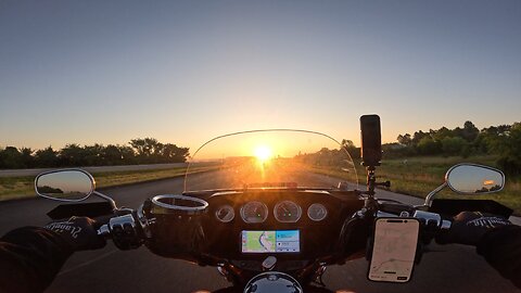 Early morning rides are great !