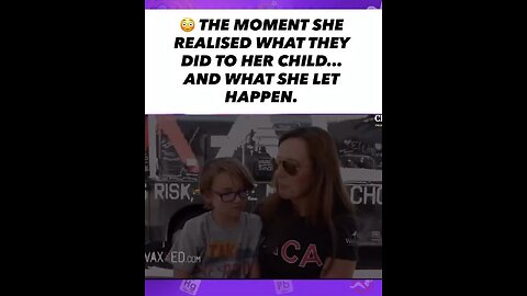 After 23 vaccines this little boys brain tapped out…