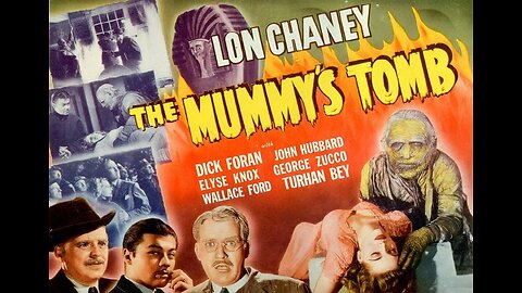THE MUMMY'S TOMB 1942 Monstrous Killer Mummy Kharis is Brought to America FULL MOVIE in HD