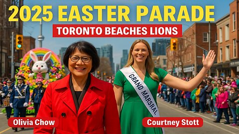 【4K】Toronto Beaches Easter Parade 🐰 Easter Sunday Canada 🇨🇦