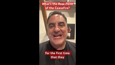 What is the real reason of ceasefire #israel #trump #iran