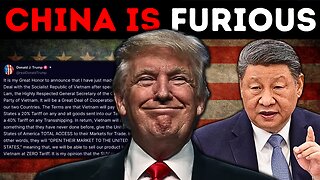 China SHOCKED Over Trump MAJOR Trade Deal With Vietnam