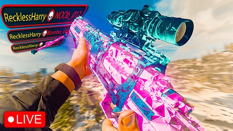 LIVE - NO.1 REBIRTH Island SNIPER in WARZONE! Best MNK Player India!