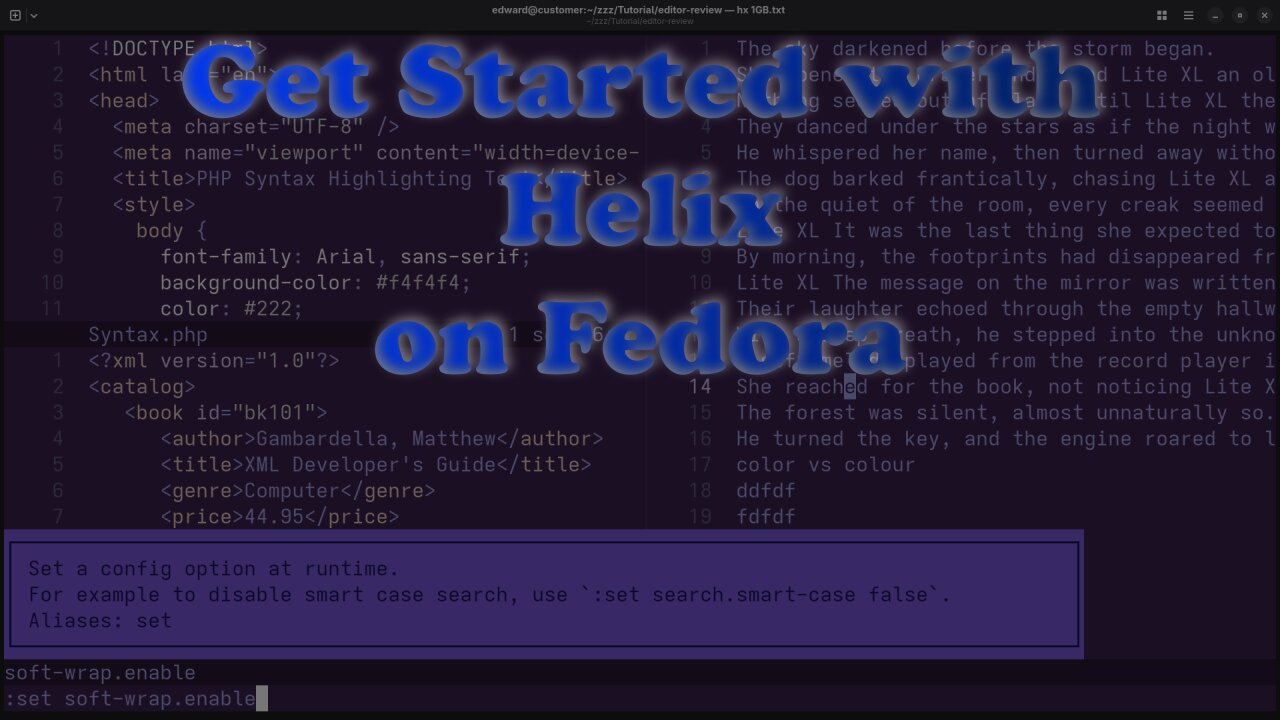 Why Helix is the Ultimate Text Editor for Programmers (Fedora Linux Setup!)