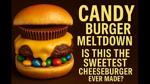 Candy Burger Meltdown – Is This the Sweetest Cheeseburger Ever Made? | FlavorVille Viral Chaos