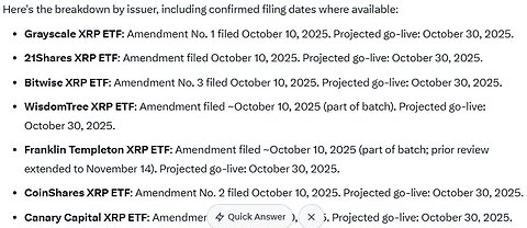 XRP - Cadence & Forecast FOMC & XRP Spot ETF Expectations Morning of October 29th 2025