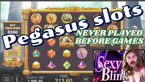 Pegasus slot provider! I have never used them!