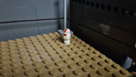 Chicken Jockey But Lego
