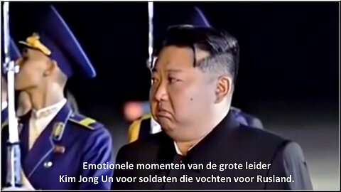 Emotionele momenten van de grote leider Kim Jong Un voor soldaten die vochten voor Rusland.