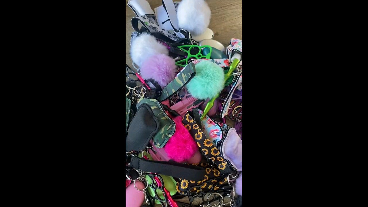 Stylish Self Defense Keychains 🥰