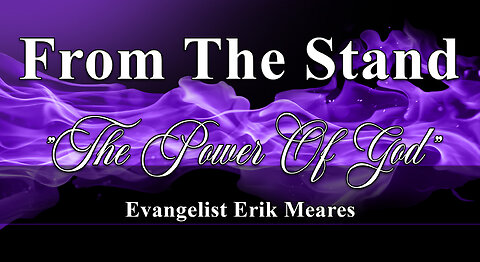 The Power Of God | From The Stand | Erik Meares