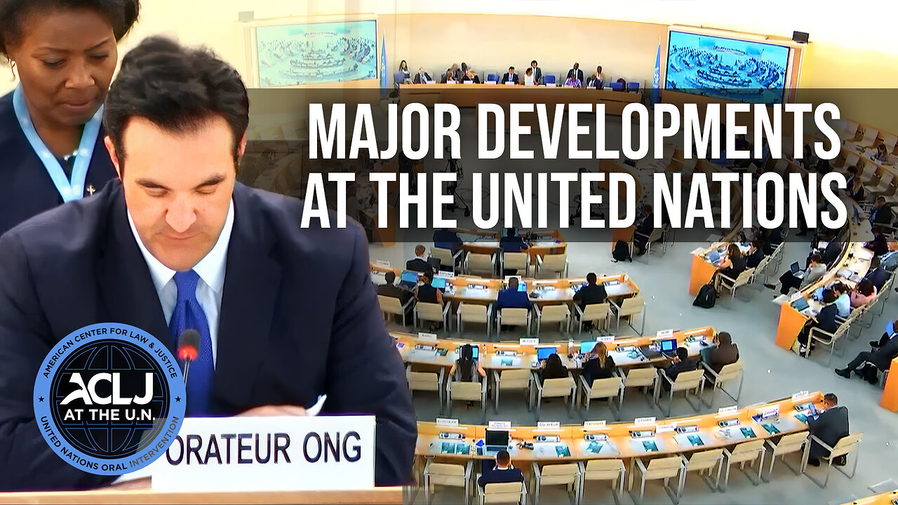 Major Developments at the United Nations