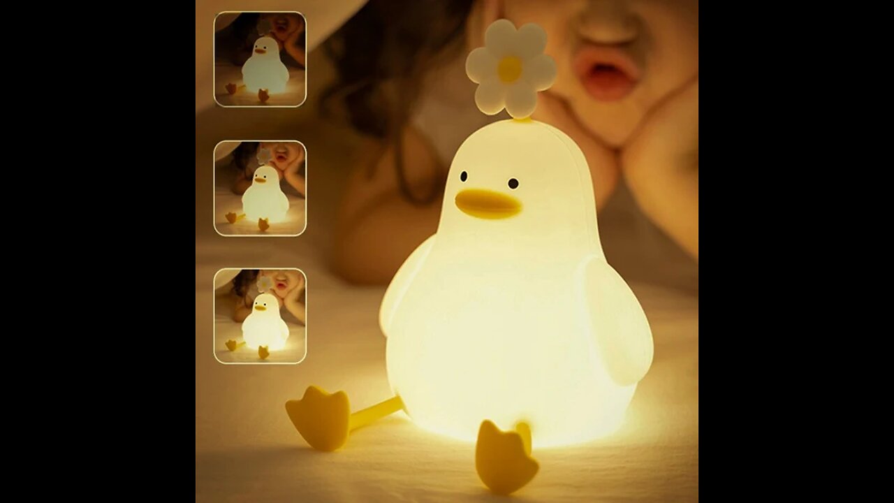 Eye-Caring Soft Light Silicone Night Light
