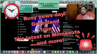 Greenland Seized? Iran Protests, Minnesota and the Dangers Ahead