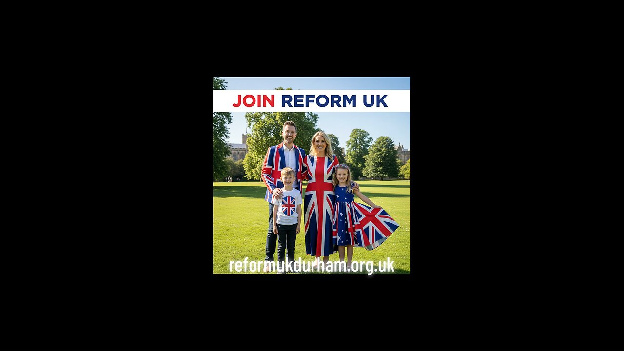 "Join the movement for change! 🌟 Together, we can shape a brighter future with Reform UK!