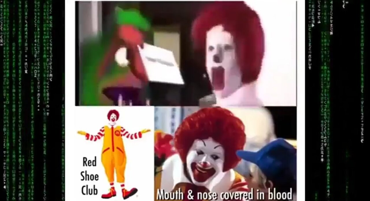 EARLY MCDONALD'S & THE RED SHOE CLUB. BLOOD LIBEL 👠