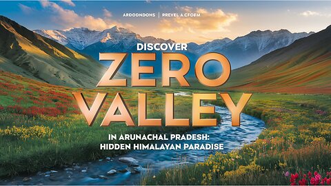 DISCOVER ZERO VALLEY IN ARUNACHAL PRADESH: HIDDEN HIMALAYAN PARADISE.