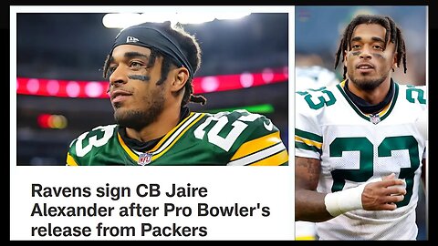 Ravens Sign Pro Bowl CB Jaire Alexander After Surprise Packers Release