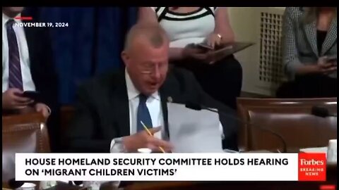 And this is, Republican House Homeland Security Committee Hearing, CONFIRMS
