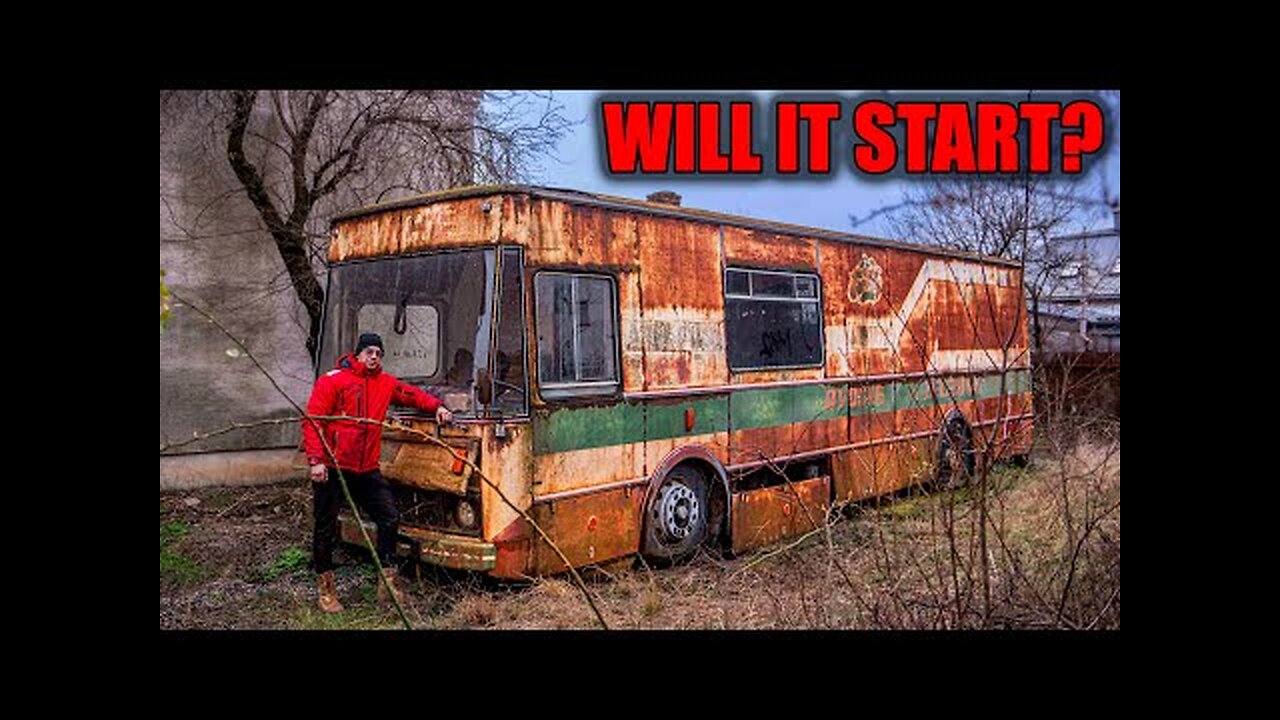 Reviving a Forgotten Bus After 40 Years | Will It Start Again?