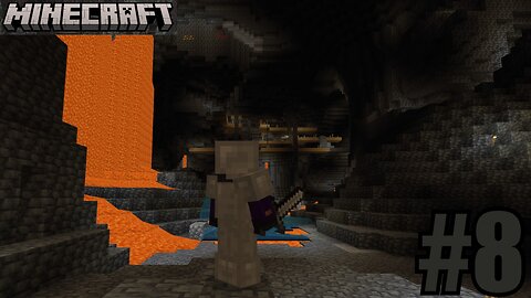 💎 Minecraft Part 8: Abandoned Mineshaft Madness & Full Diamond Armor! ⛏️👑
